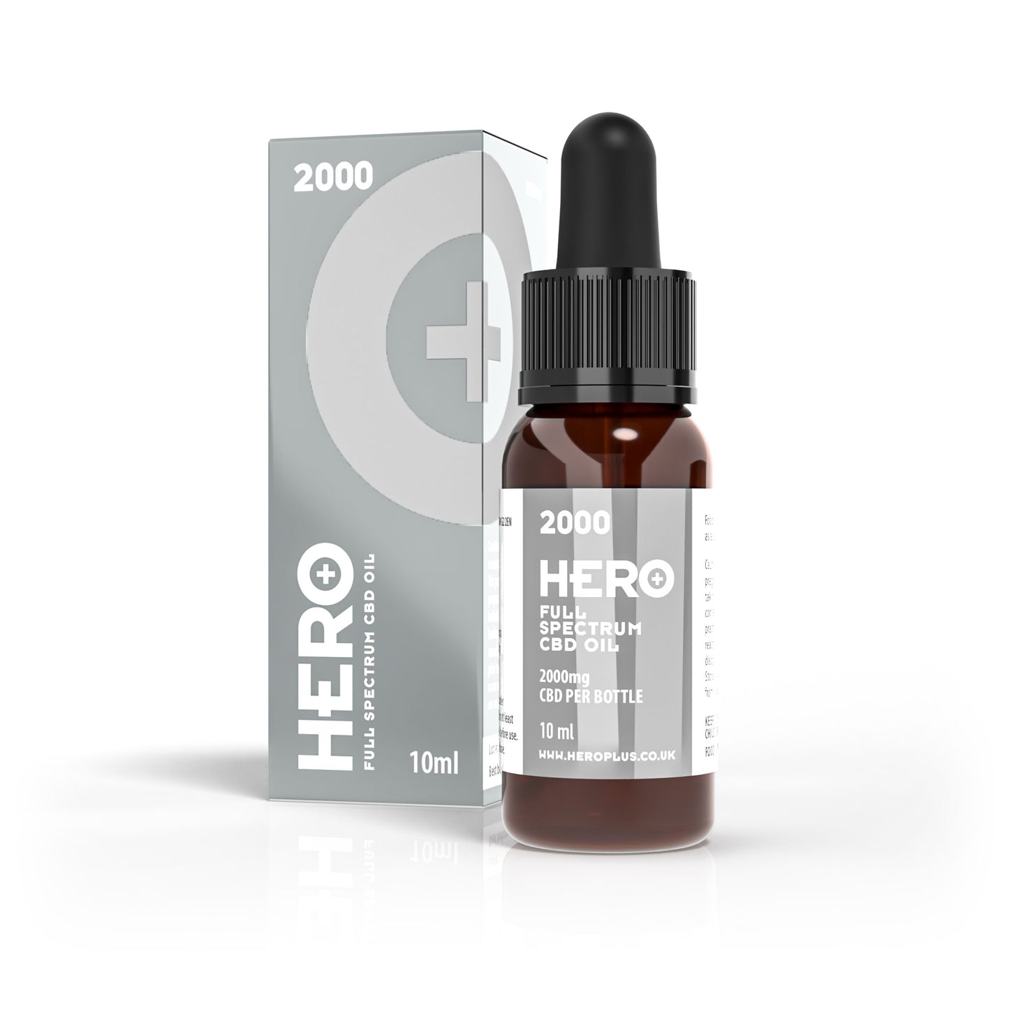HERO + 2000mg CBD Oil